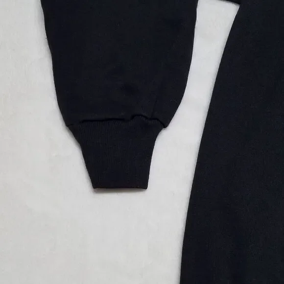 VINTAGE 80s Hanes Black Cherub Dove Sweatshirt